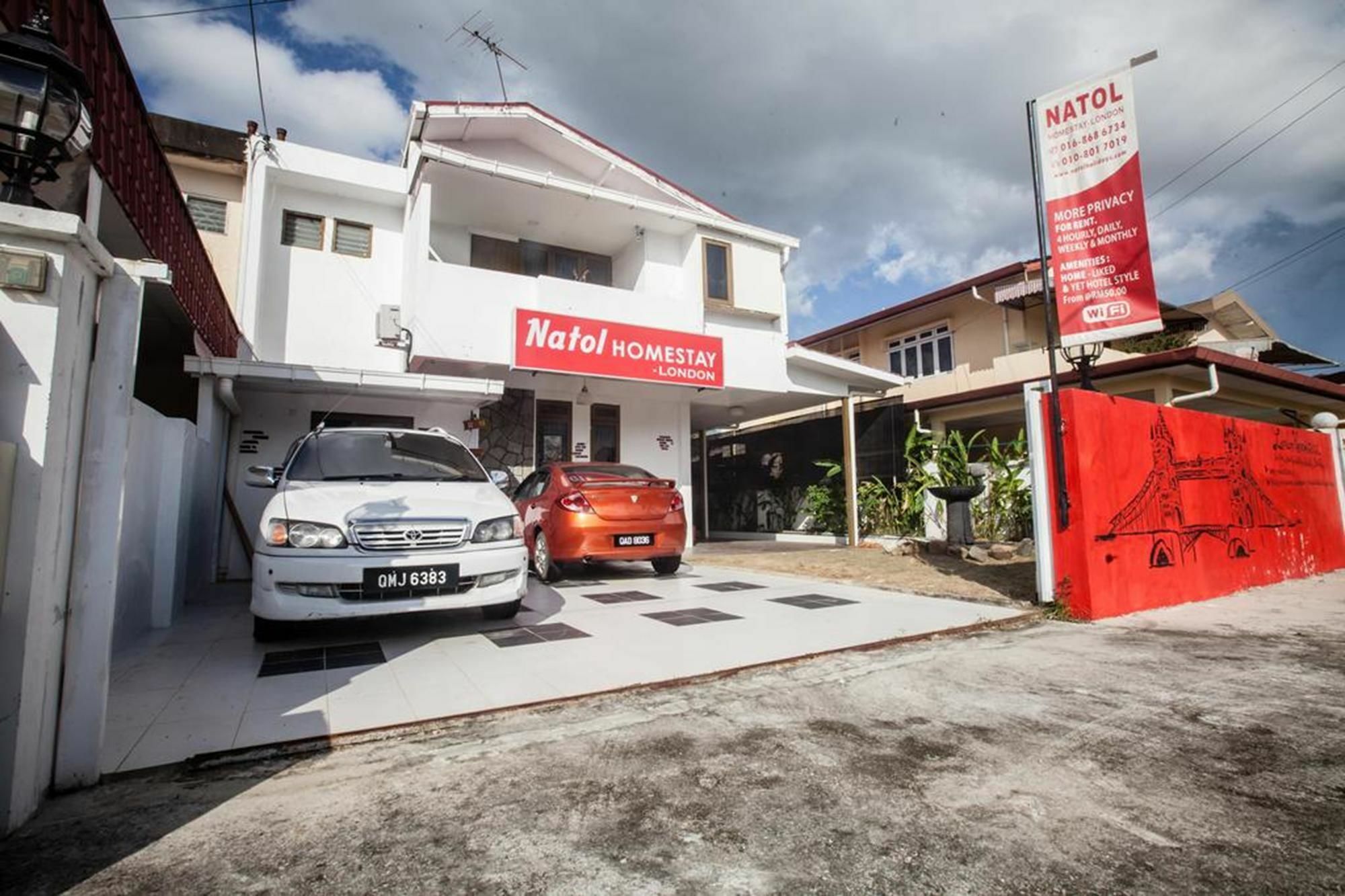 Natol Homestay - London Kuching Exterior foto